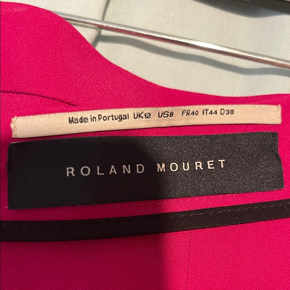 Roland Mouret Pink A-Line Skirt
